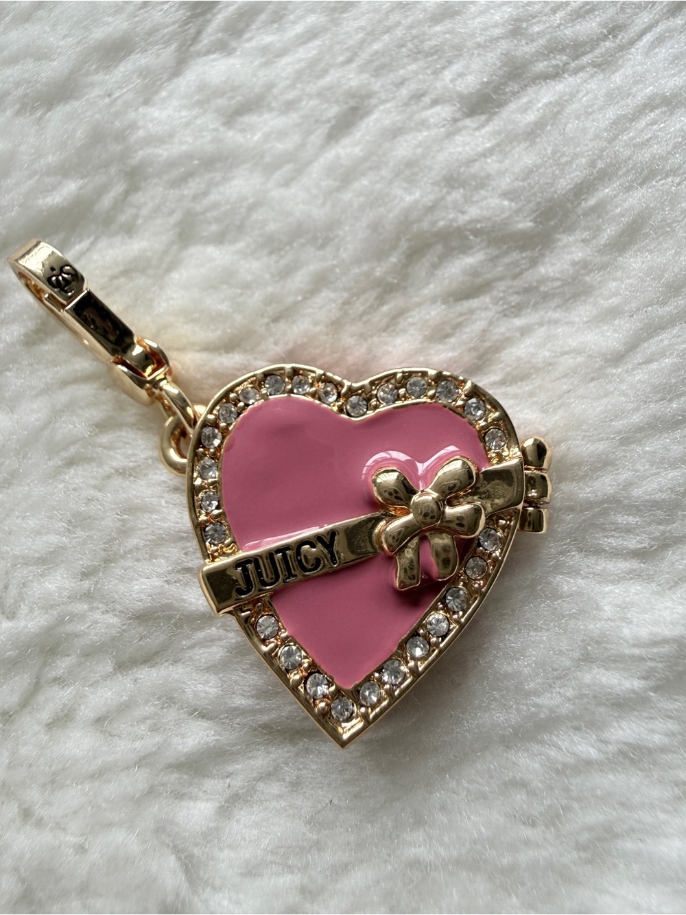 Juicy Couture Heart jewelry Box Charm - Picture 2 of 6
